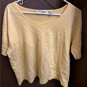 Yellow Women's Short Sleeve Tee